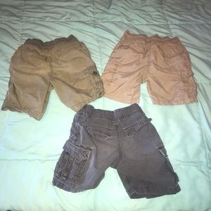 3 pair Size 6 shorts 1 Gap & 2 Sonoma